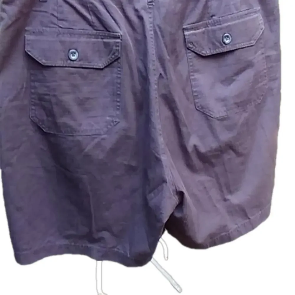 2/25 Black Cotton High Waisted Casual Shorts NWOT - Picture 8 of 14